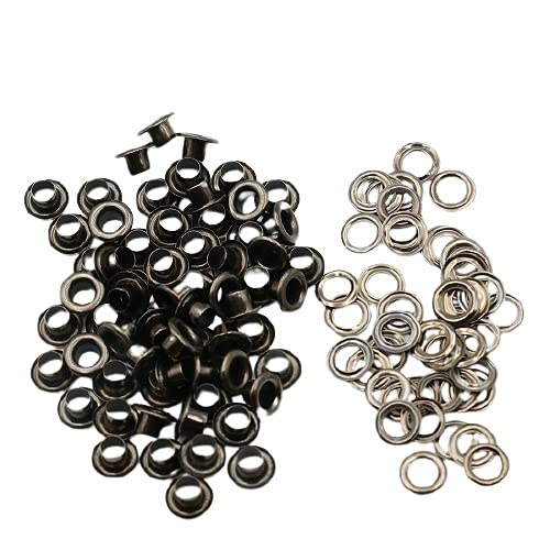 ゆ 90×150 ハトメ4ヶ所 プラスチック製 両面ハトメ 4mm(#210)レッド(30組入) - 大工道具